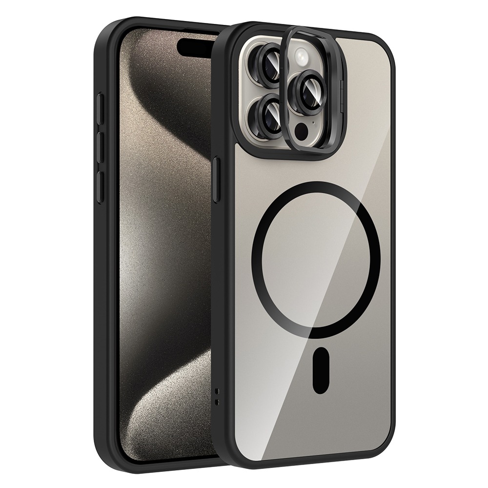 iPhone 15 Pro Kılıf Standlı ve Kamera Lens Hediyeli M-Safe Şarj Özellikli Zore Etro Kılıf iPhone 15 Pro Kılıf Standlı ve Kamera Lens Hediyeli M-Safe Şarj Özellikli Zore Etro Kılıf